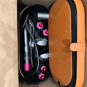 Dyson airwrap with two free gifts: a curling wand & drybar blow dry brush